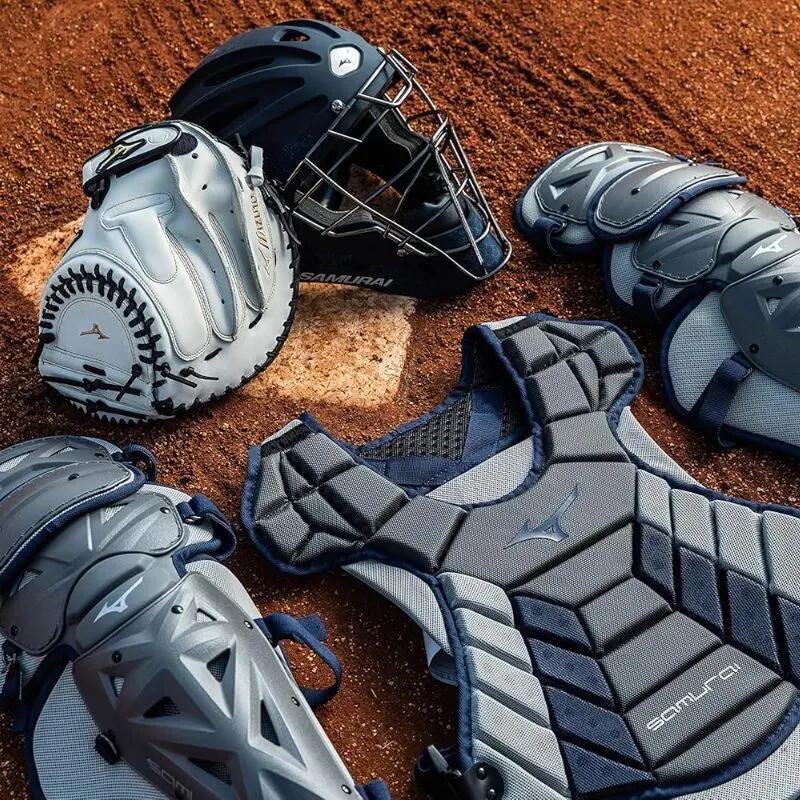 Mizuno Samurai Womens Box Set 14-15 Color Grey/Navy 2/4