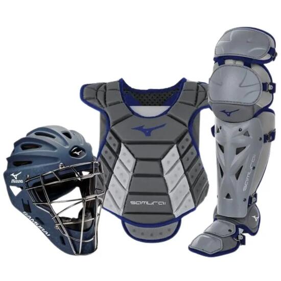 Mizuno Samurai Womens Box Set 14-15 Color Navy/Red Baseball/Softball