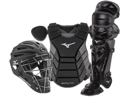 Mizuno Samurai Mens Box Set - 16 Color Black/Grey Baseball/Softball