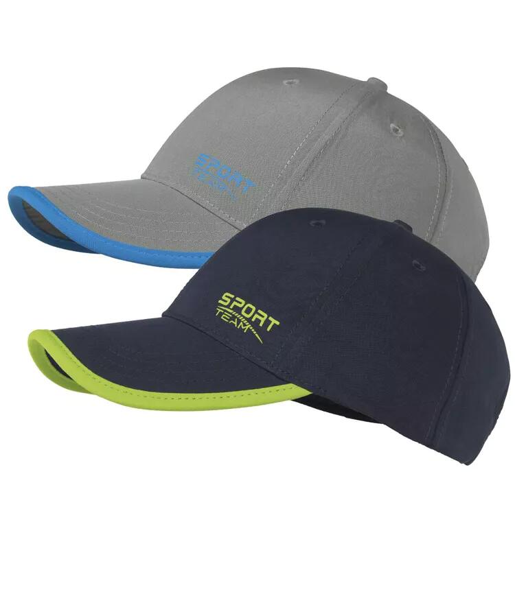 2er-Pack Schirmmützen Sport aus Microfaser 4/4