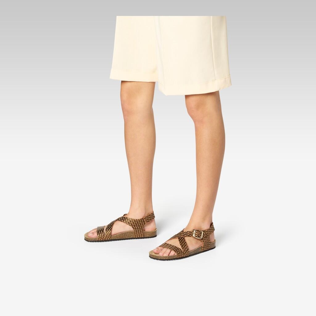 Sandales Femme D BRIONIA Bronze 3/7