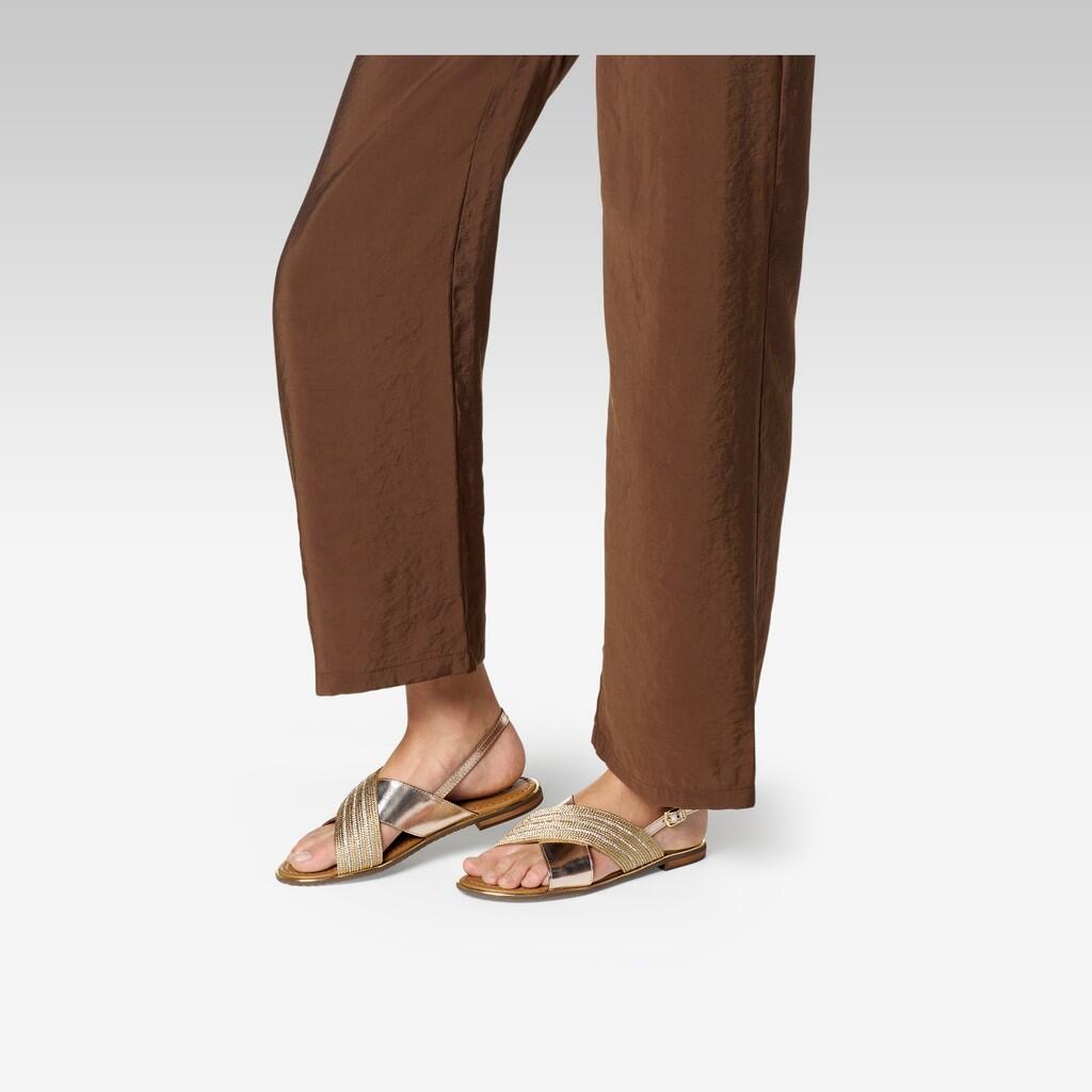 Sandales Femme SOZY PLUS WOMAN Or Foncé/Or Clair 3/7