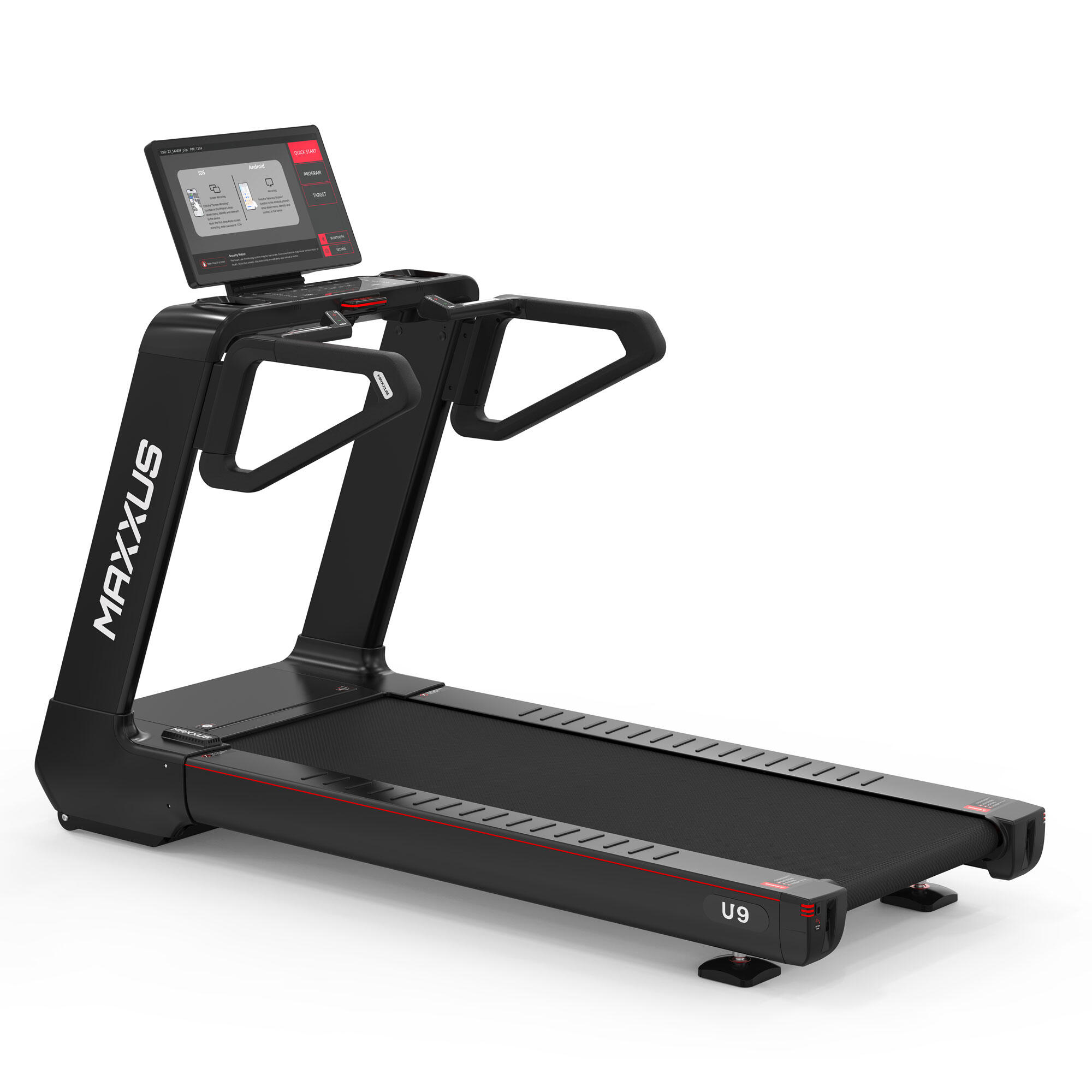 Tapis de course Pro 21,5" TFT | Moteur CA | 180 kg 3/7