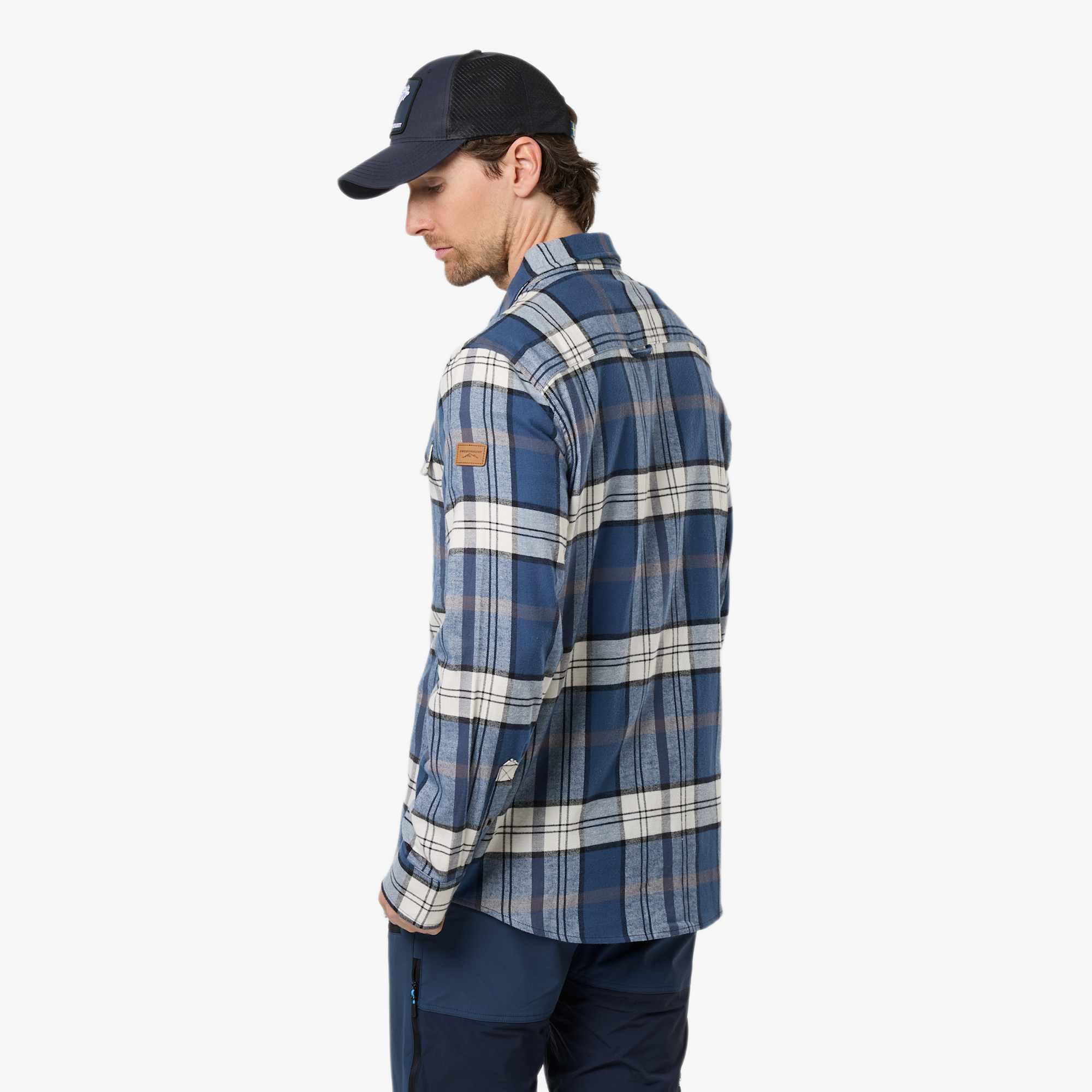 Chemise randonnée homme manches longues respirante Nordkap Flannel II 2/7