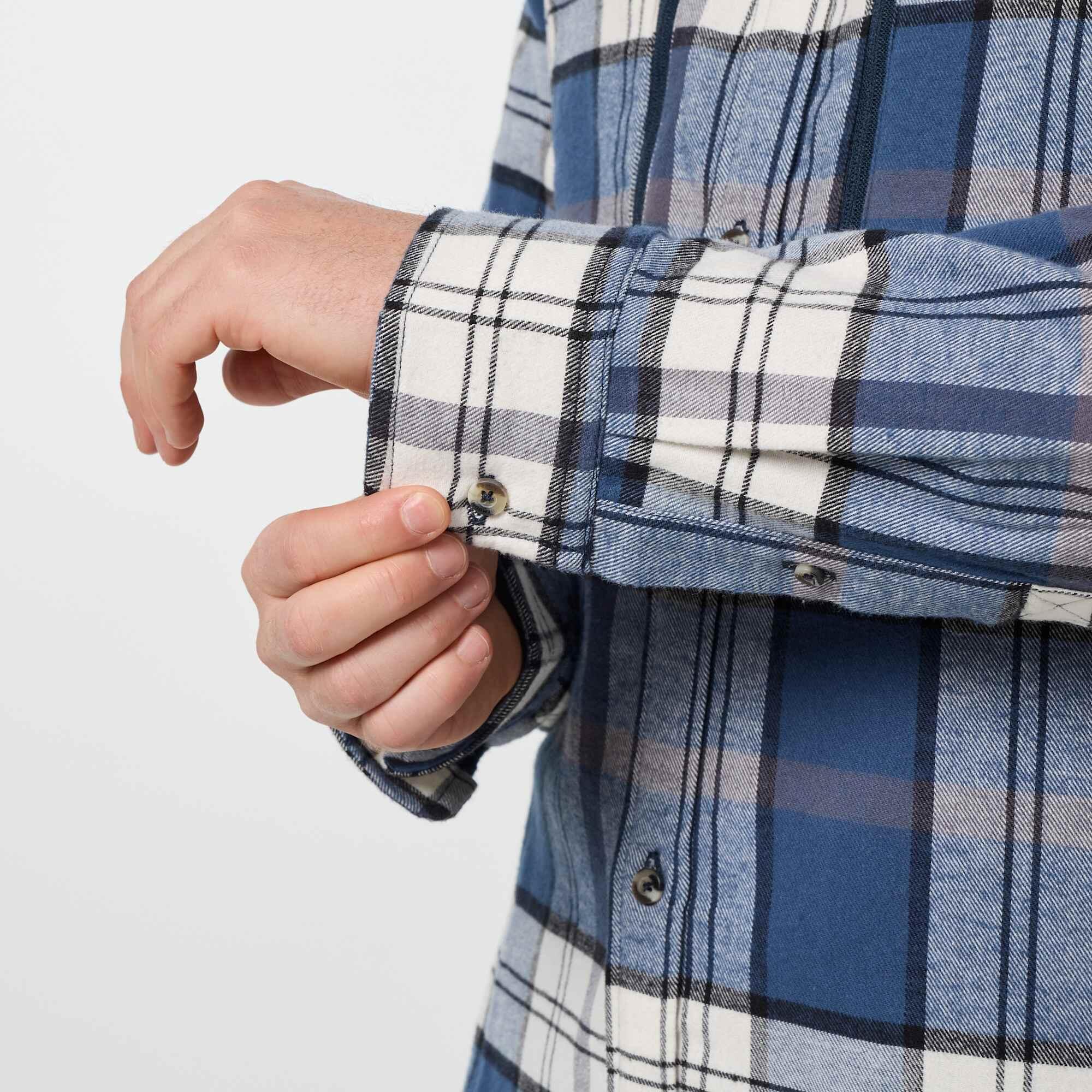 Chemise randonnée homme manches longues respirante Nordkap Flannel II 7/7