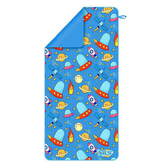 Serviette pour enfant Space 160 x 80 cm NILS NCR16