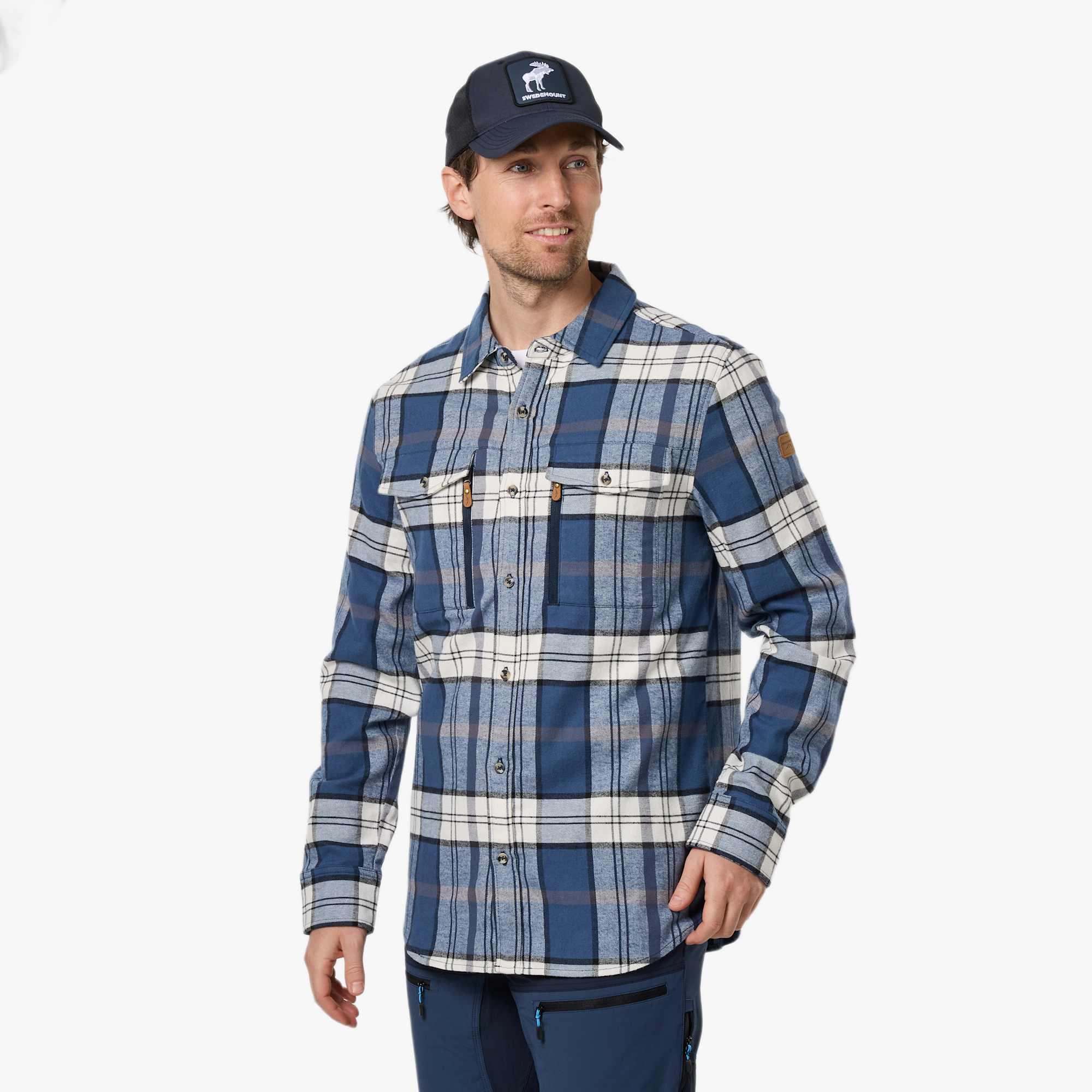 Chemise randonnée homme manches longues respirante Nordkap Flannel II 4/7