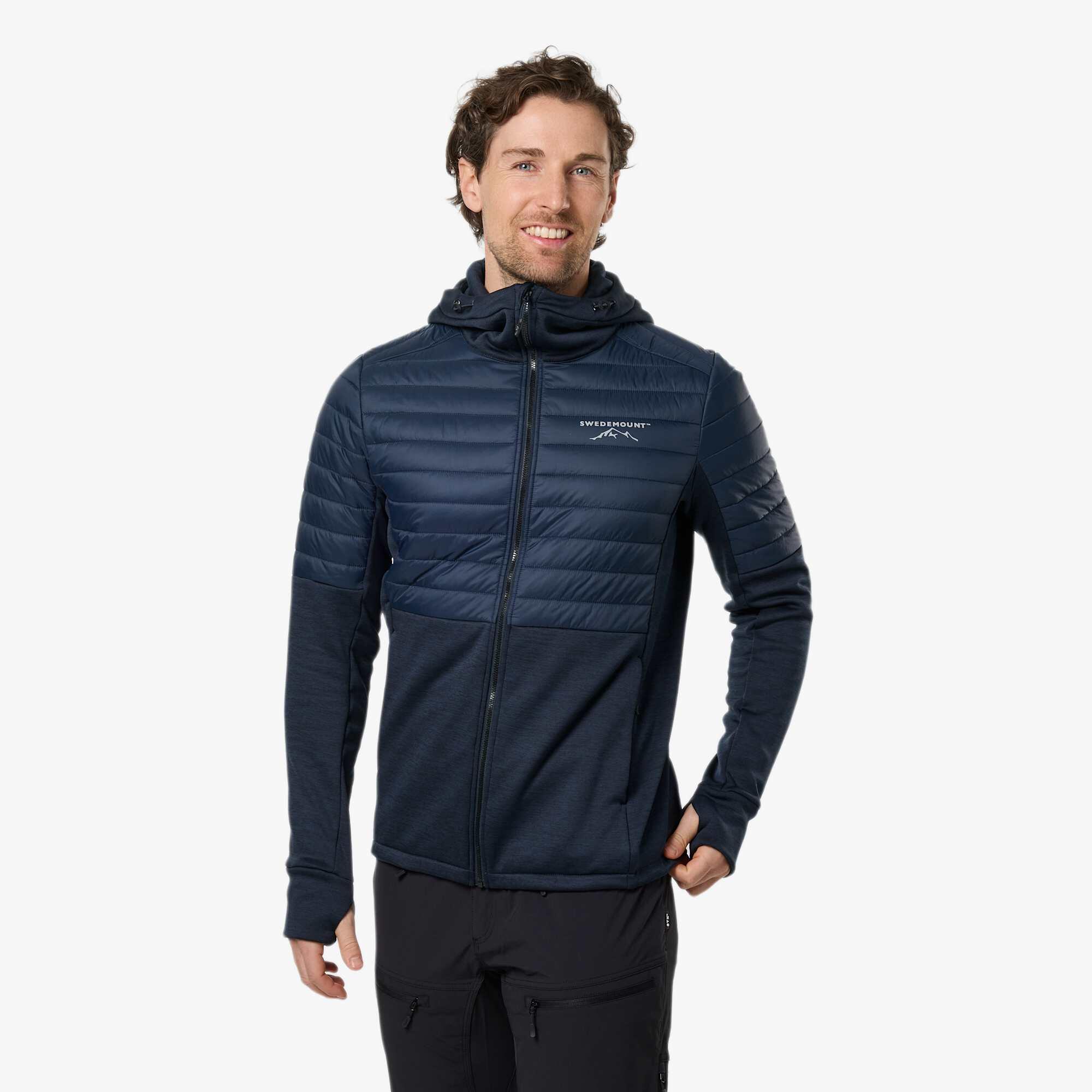 Herren Wandern Outdoorjacke wasserabweisend Lofoten Hybrid II 4/7