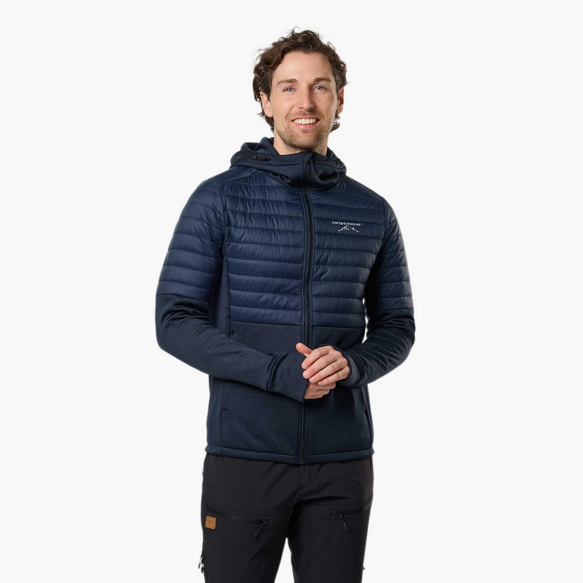 Kurtka Outdoor Wędrówki Mężczyzna Lofoten Izolujący