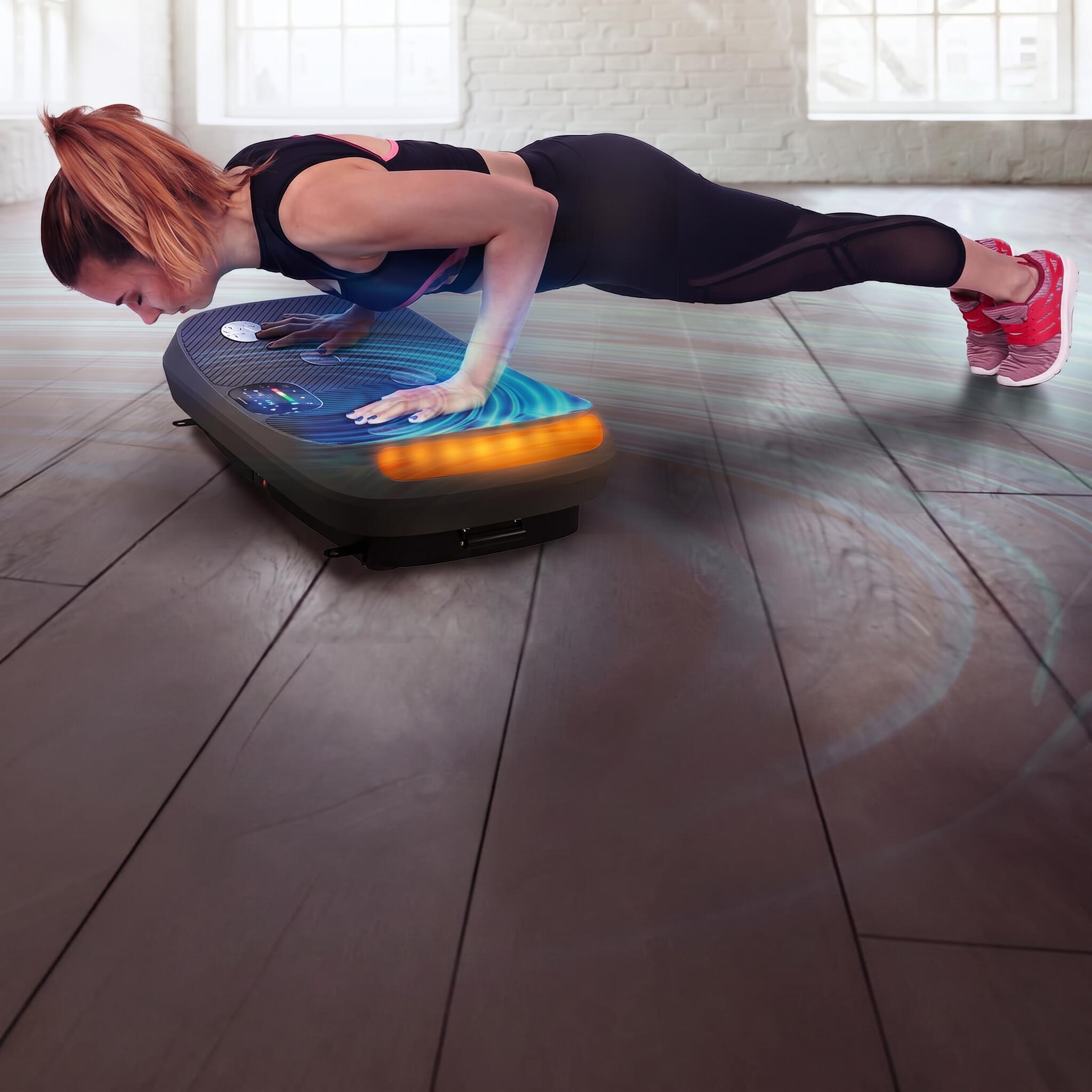 Plataforma vibratoria Sportstech VP400 4D | 60 niveles de intensidad 2/7