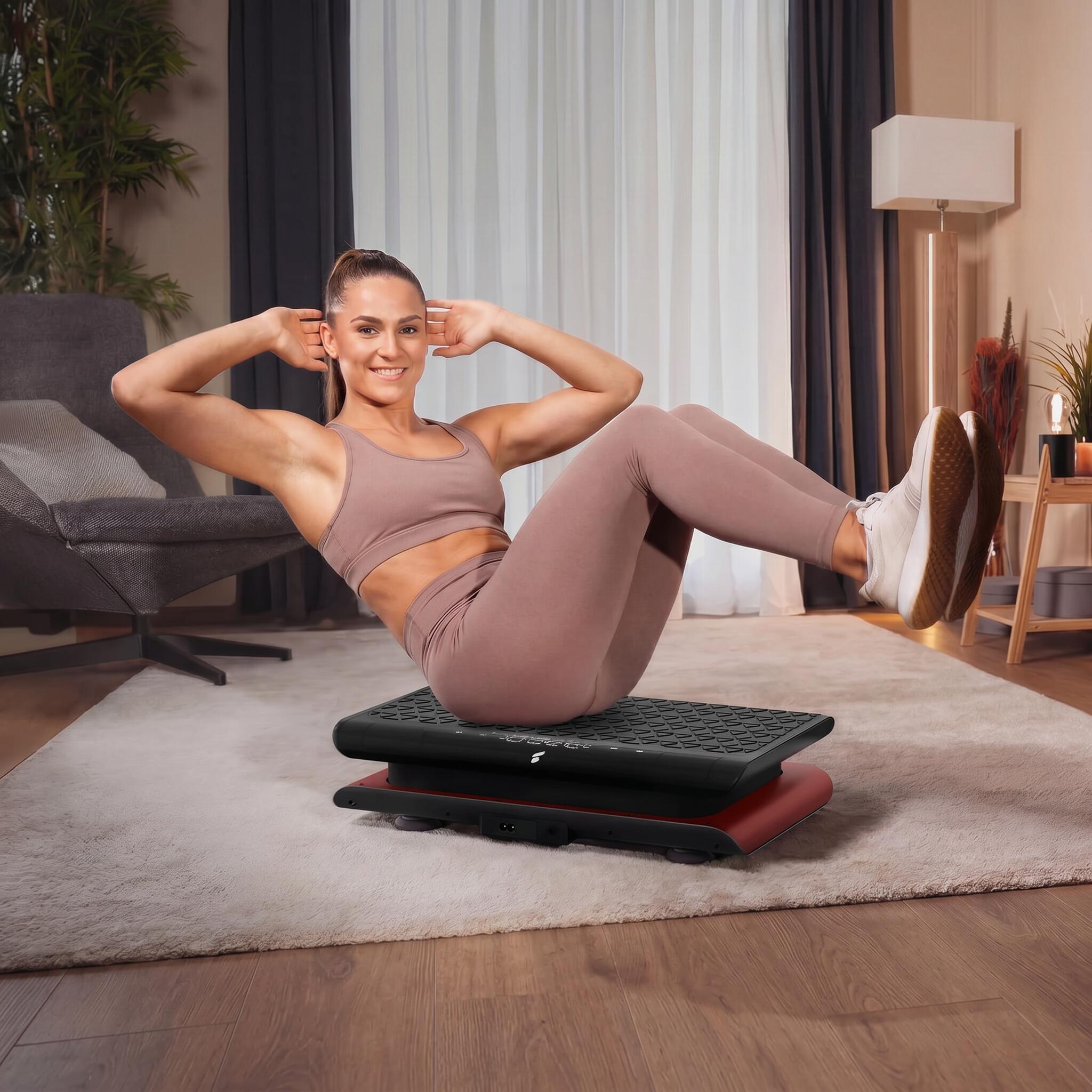 Sportstech sVibe Lite_RD - Piattaforma vibrante 4D – 99 livelli di allenamento 5/7