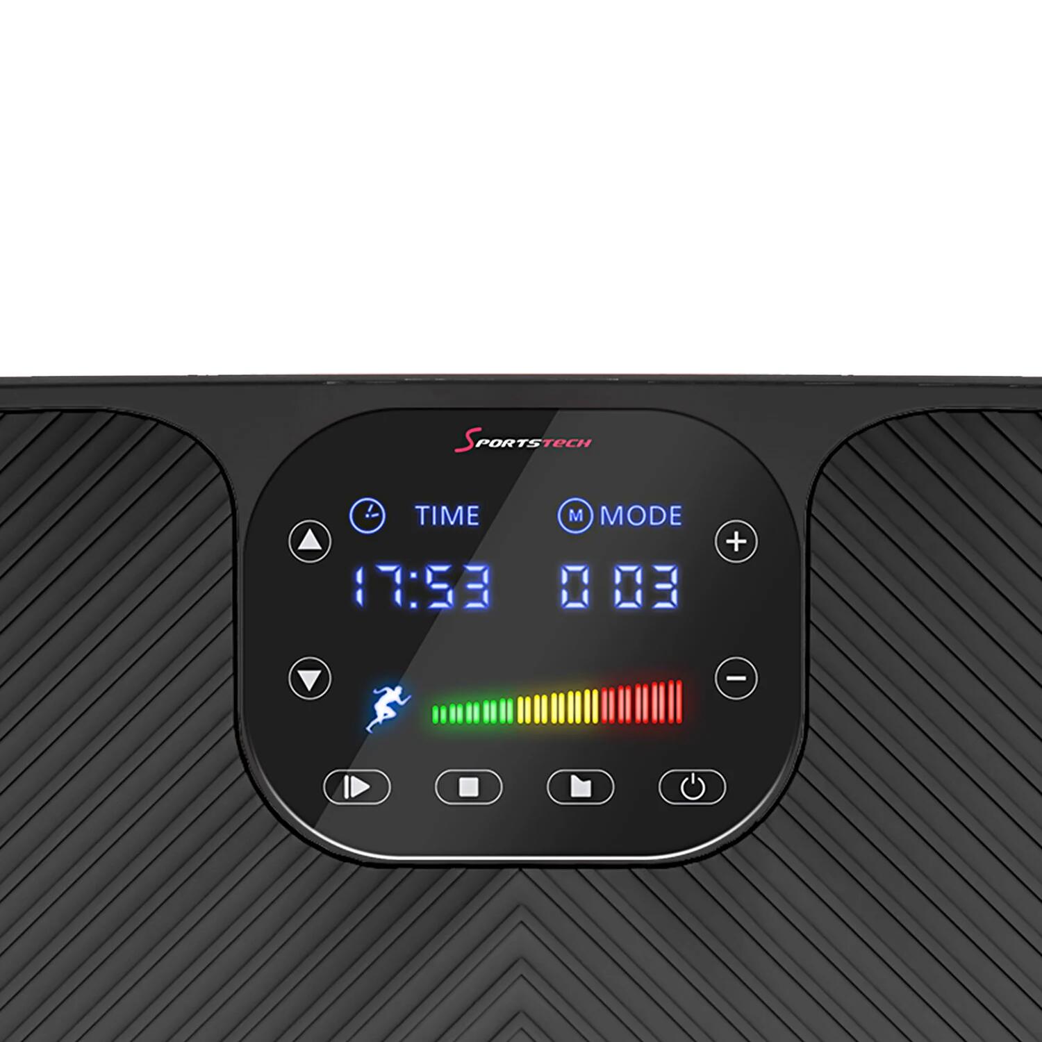 Plataforma vibratoria Sportstech VP400 4D | 60 niveles de intensidad 4/7