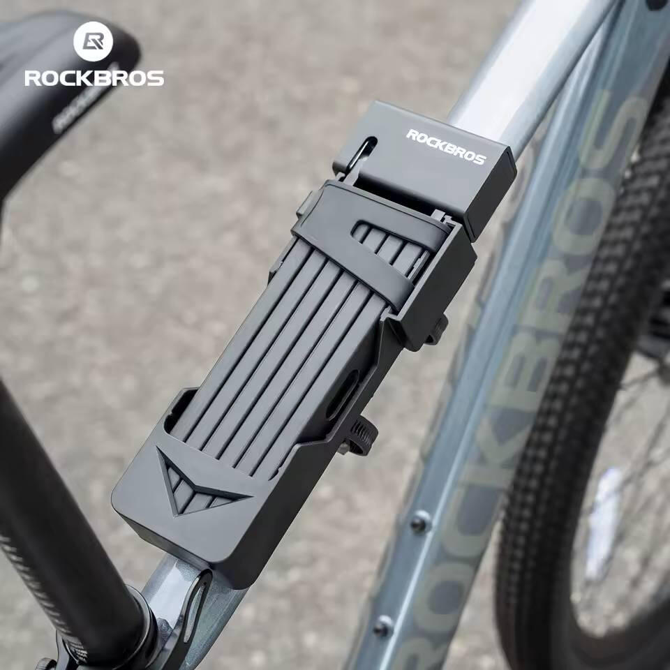 Składane zapięcie rowerowe antykradzieżowe ROCKBROS 32140005001 4/7