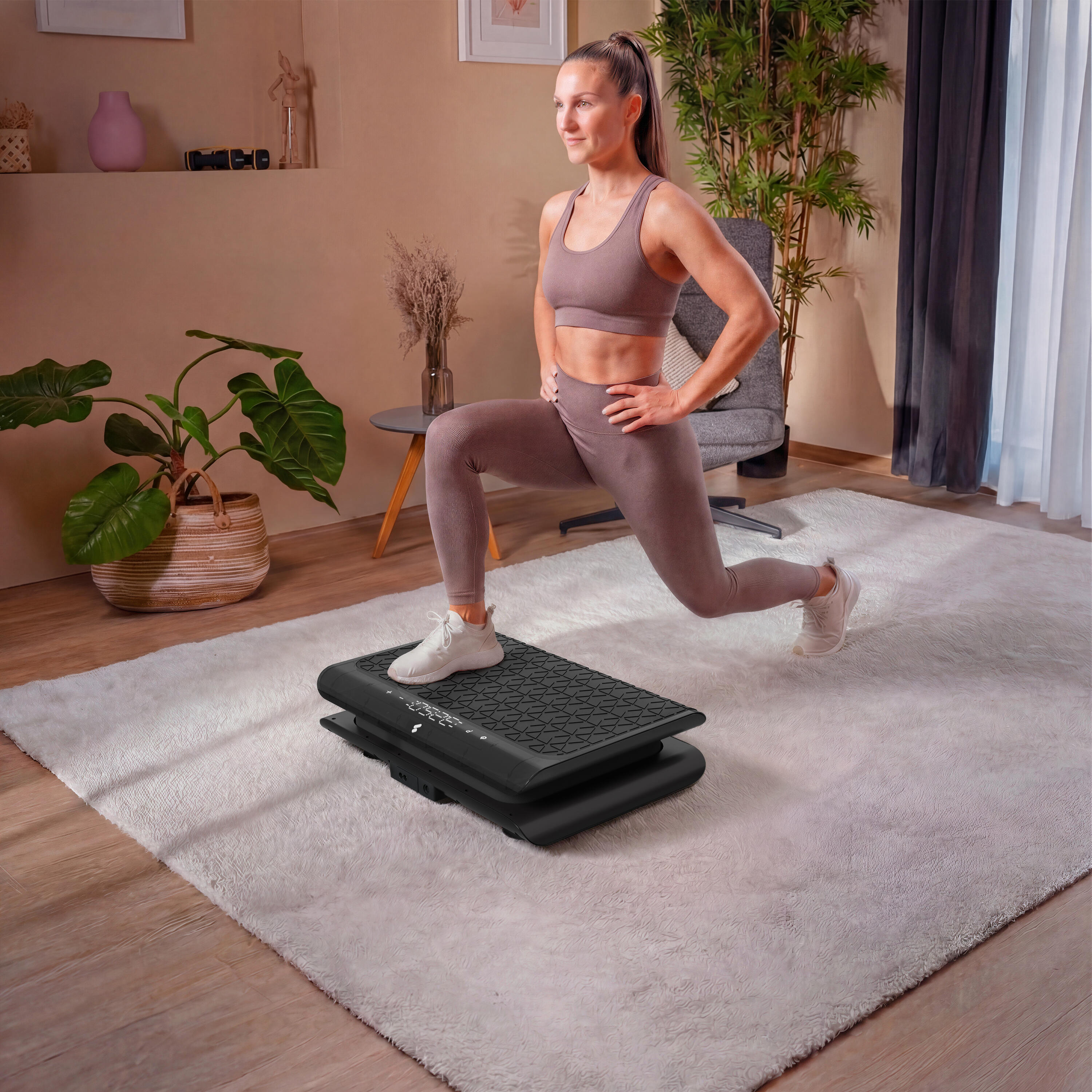 Sportstech sVibe Lite_BL - Piattaforma vibrante 4D – 99 livelli di allenamento 6/7