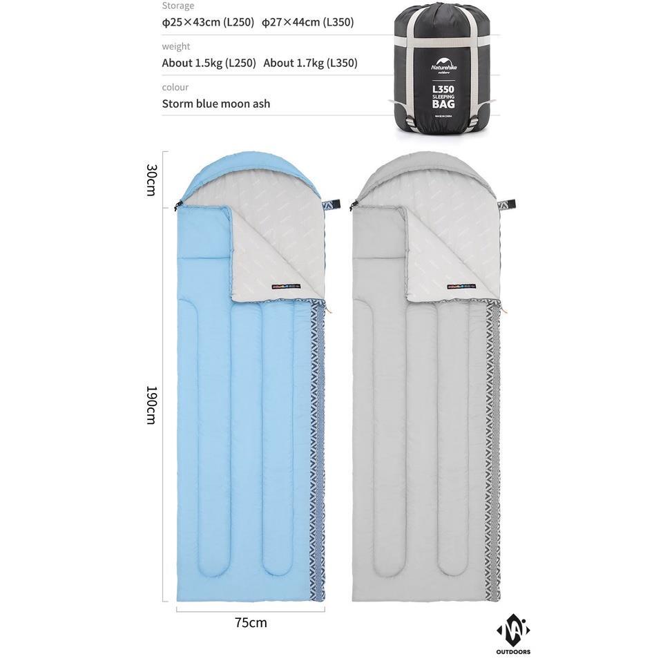 Naturehike synthetic sleeping bag comfort 12°C 6/6