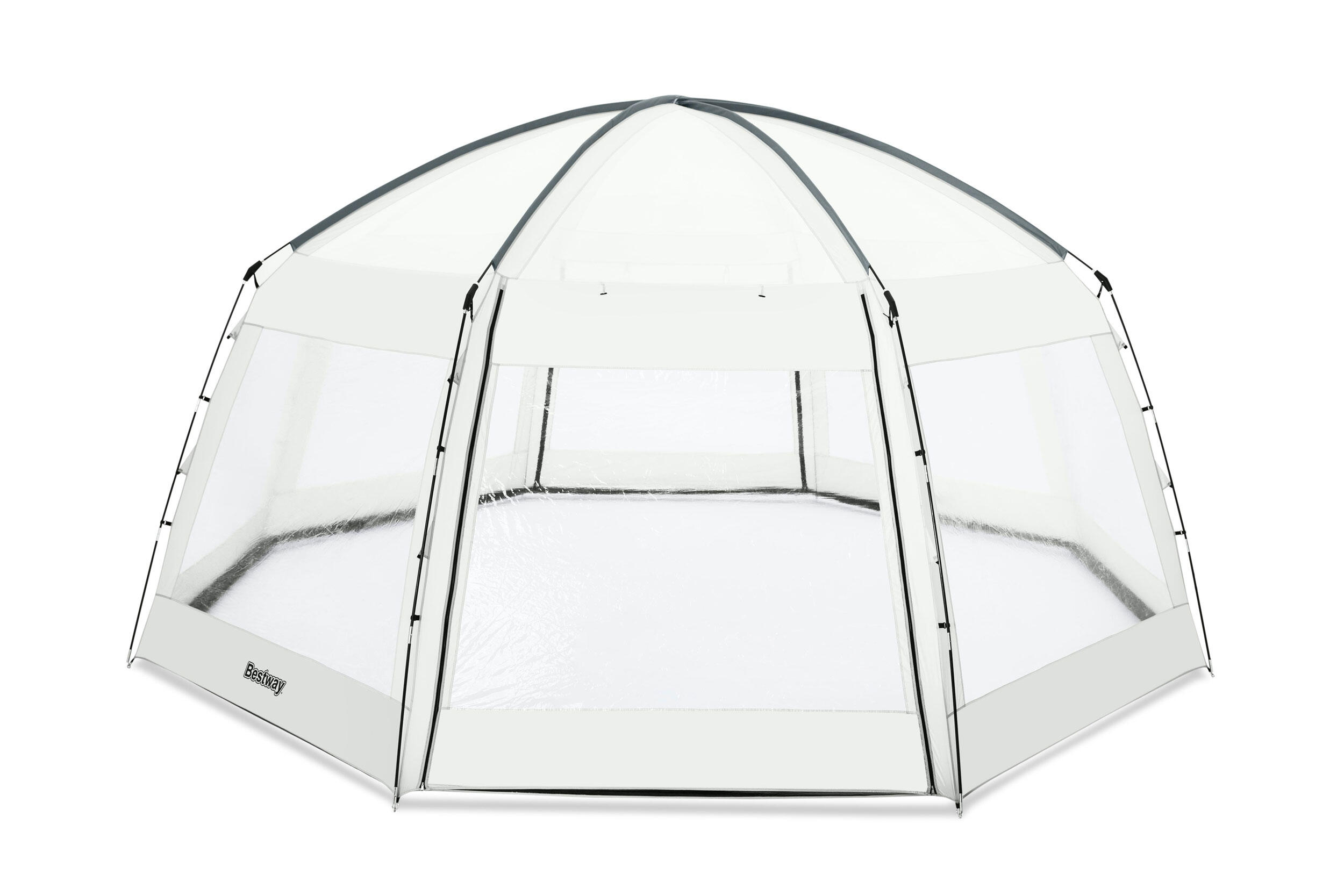 Cúpula de piscina 600x600x295 cm Bestway 3/7