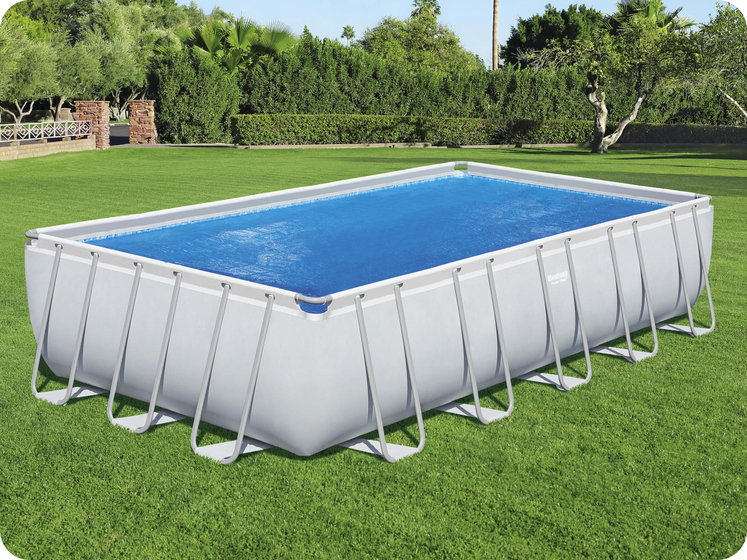 Bestway Solarabdeckplane für Pools 640 & 732 cm 3/6