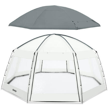 Dôme de protection Bestway pour piscine hors sol ronde 4,88 m