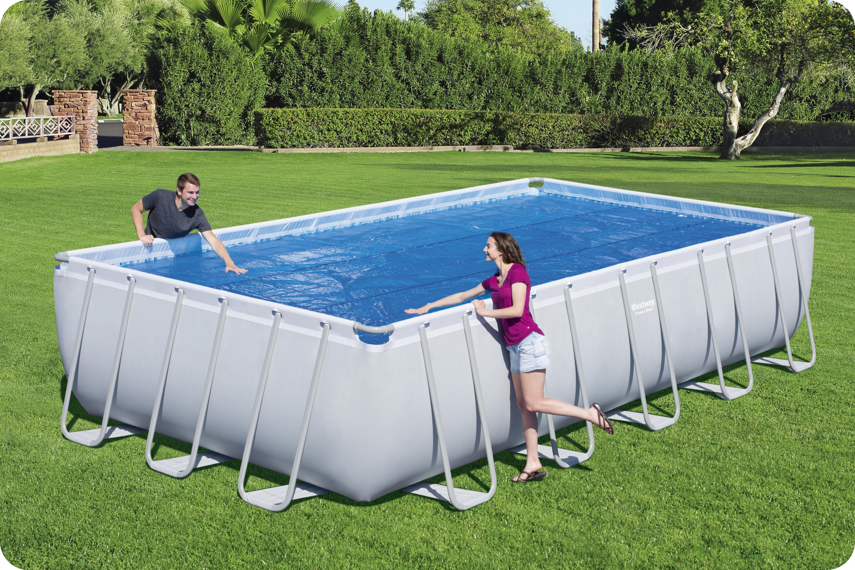 Bestway Solarabdeckplane für Pools 640 & 732 cm 2/6