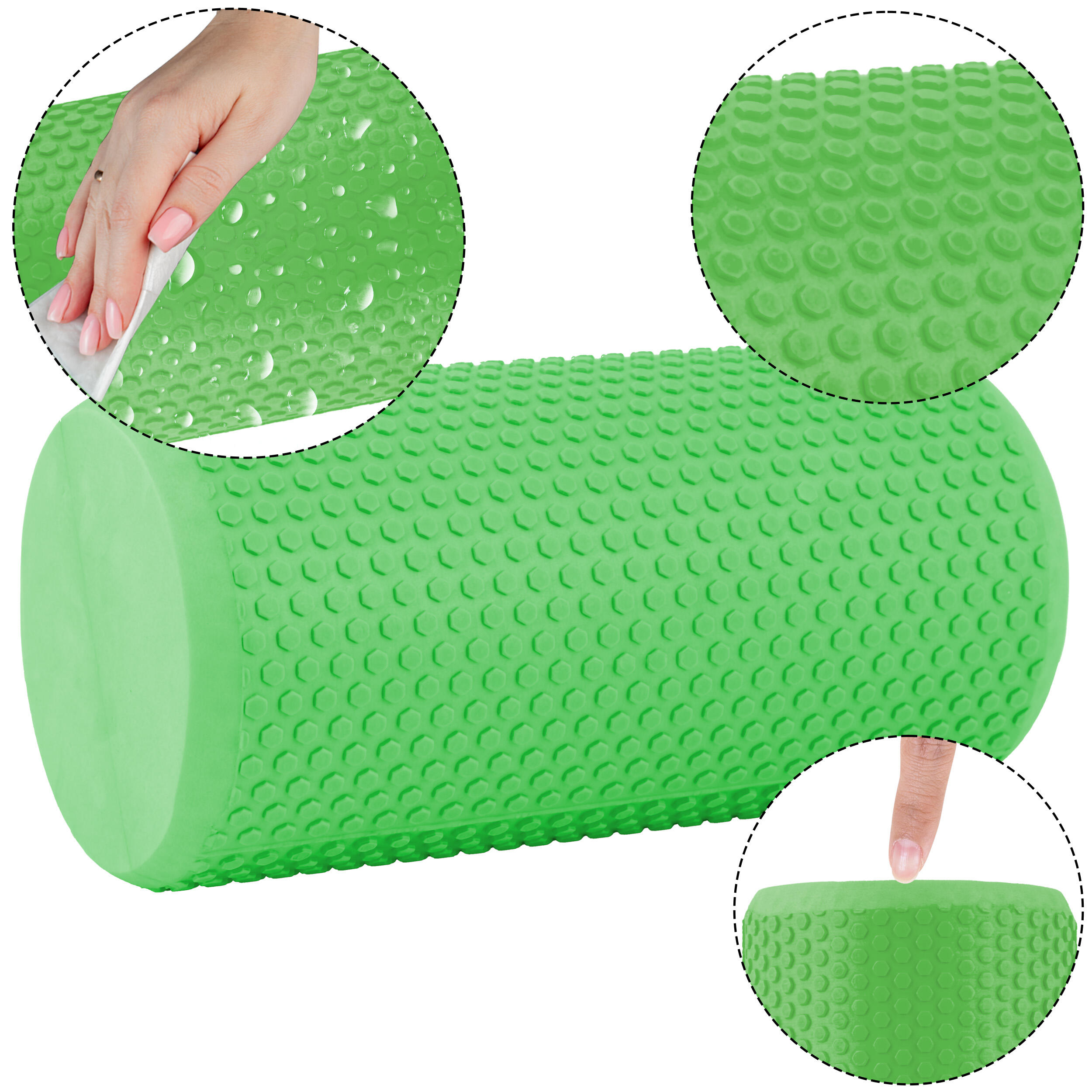 Roller do masażu ćwiczeń wałek 30x15cm Neo-Sport 3/7