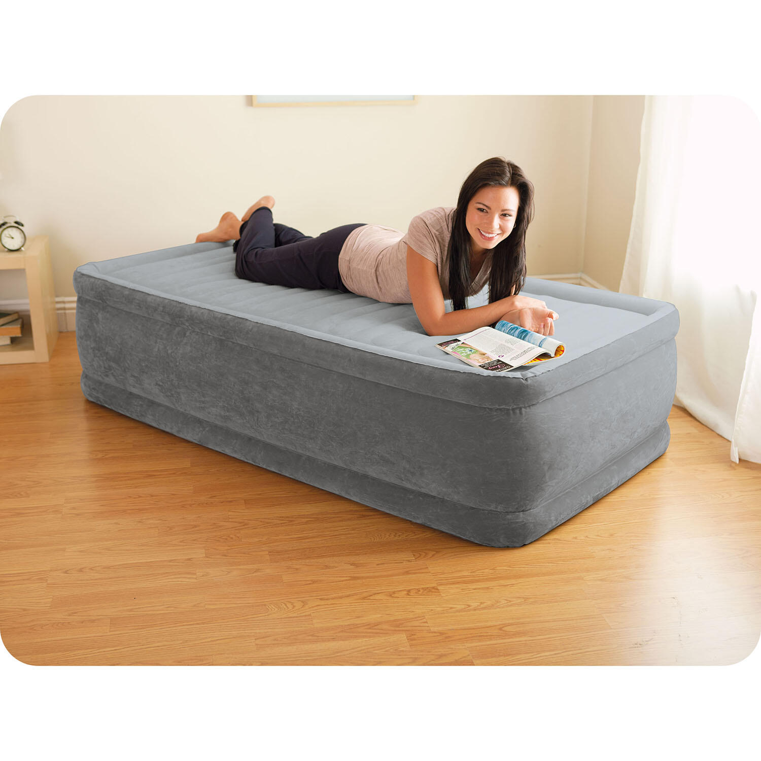 Nafukovací postel INTEX 64412 Comfort TWIN 99 x 191 x 46 cm 3/7