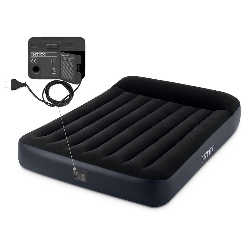 Nafukovací matrace INTEX 64148 FULL PILLOW REST CLASSIC 137x191x25 cm