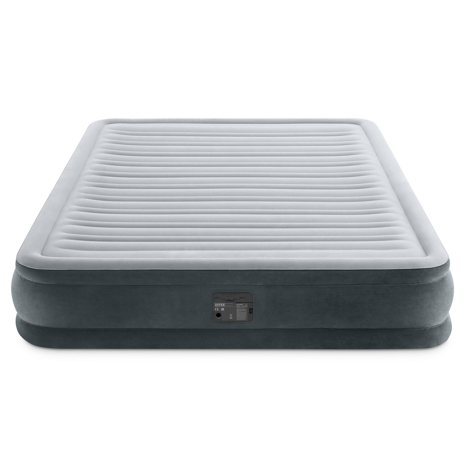 Colchón hinchable senderismo adulto Comfort Plush Mid-Rise gris 2/7