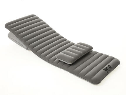 Bestway Matelas gonflable camping 1 personne 191 x 70 x 10.5 cm avec oreiller