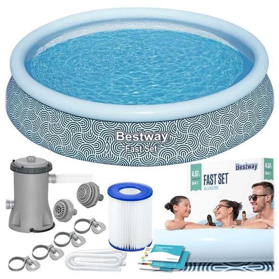 Piscina Hinchable Bestway 475x84 cm con Depurador