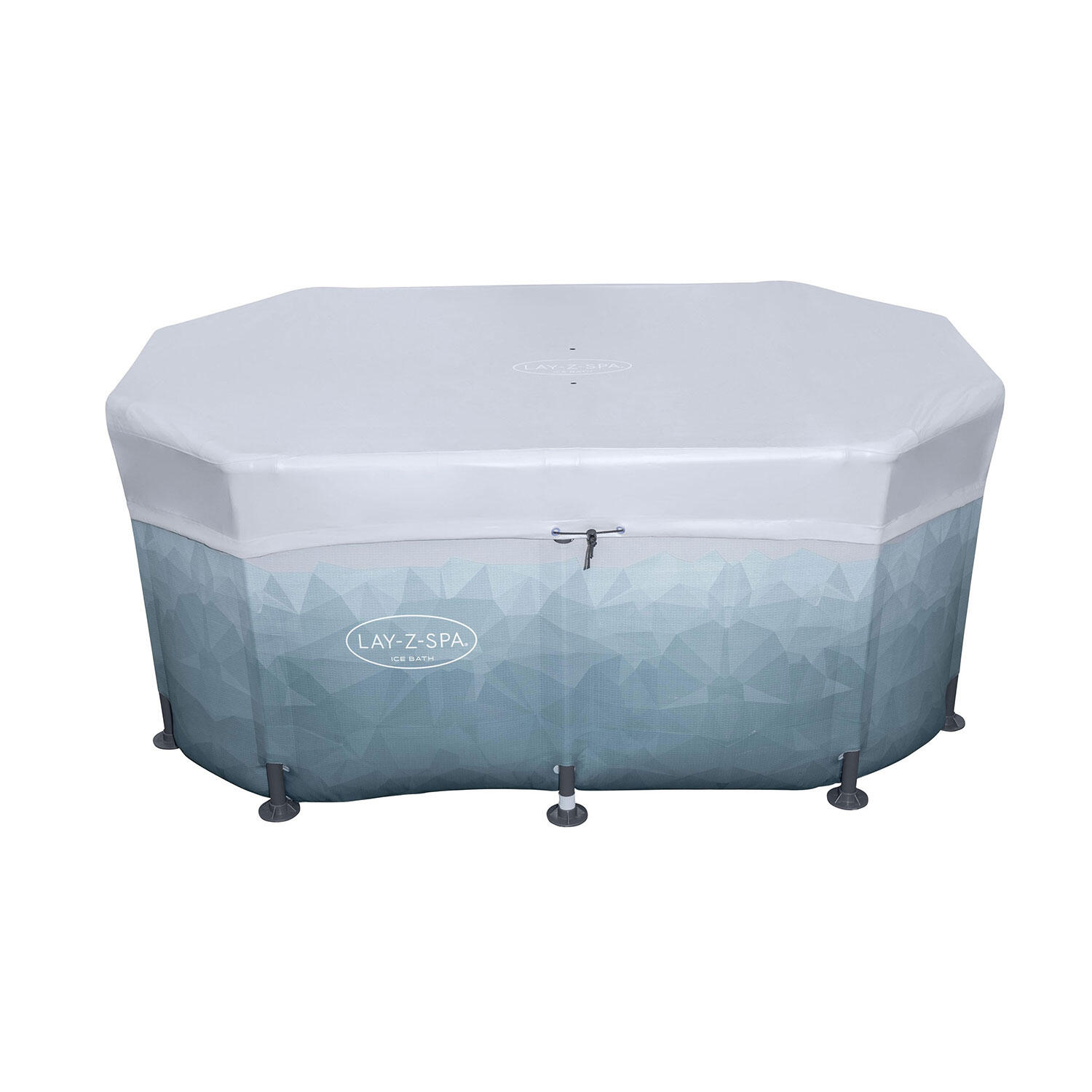 Tina de gelo de mergulho glacial Lazy-Z Spa 150x90x65 cm para 2 pessoas 2/7