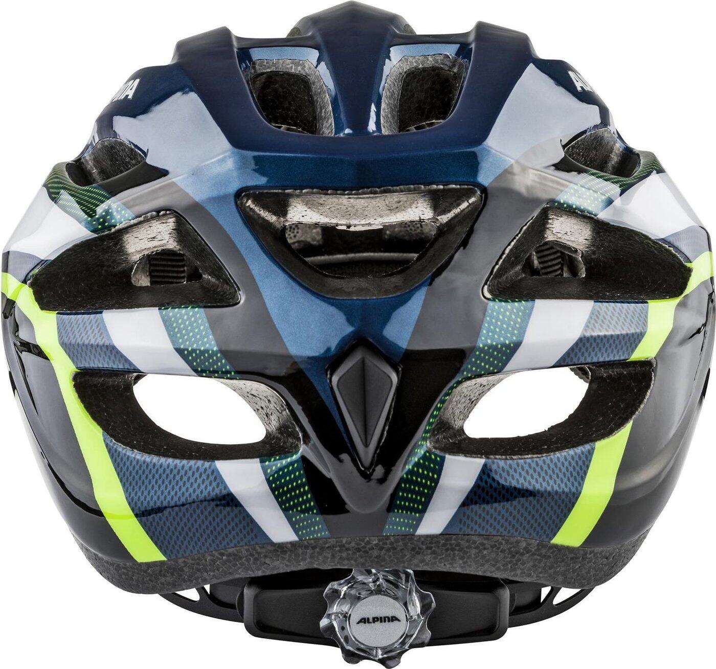 Casco MTB Olympic Sportswear Alpina 58-61 Azul Oscuro Brillante 2/4