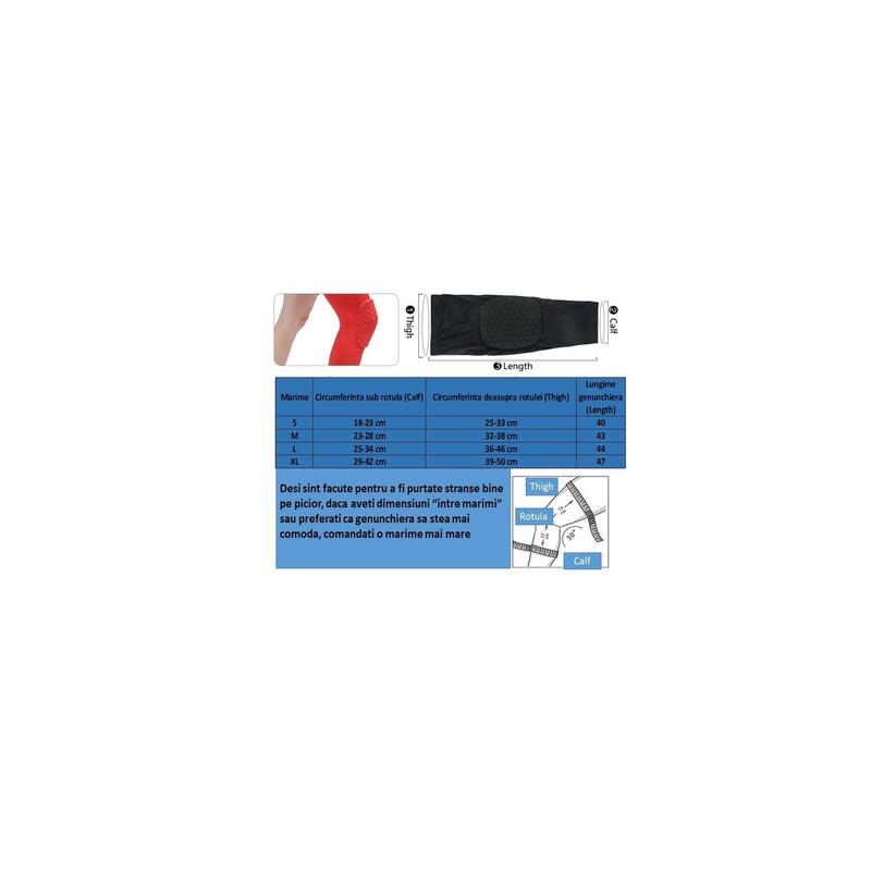 Set 2 genunchiere cu tampon protectie genunchi