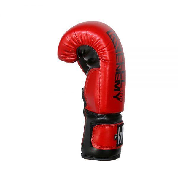 FEEL the ENEMY Guantes entrenamiento 8 oz rojos 3/4
