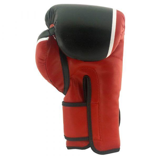 GUANTES AIRTEC REFORZADO ROJO-NEGRO 10OZ 3/4