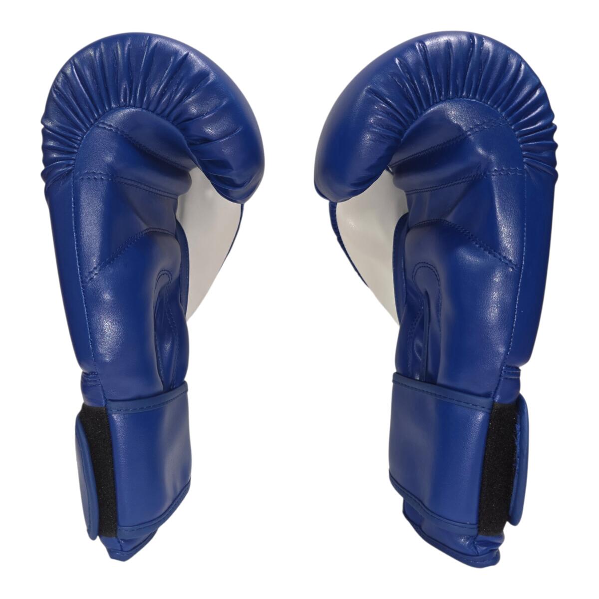 FEEL the ENEMY Guantes Training 12OZ azul-blanco 3/6