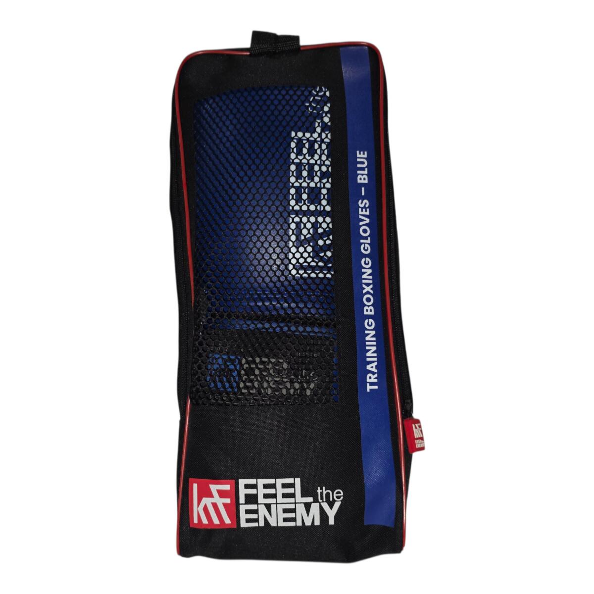 FEEL the ENEMY Guantes Training 12OZ azul-blanco 6/6
