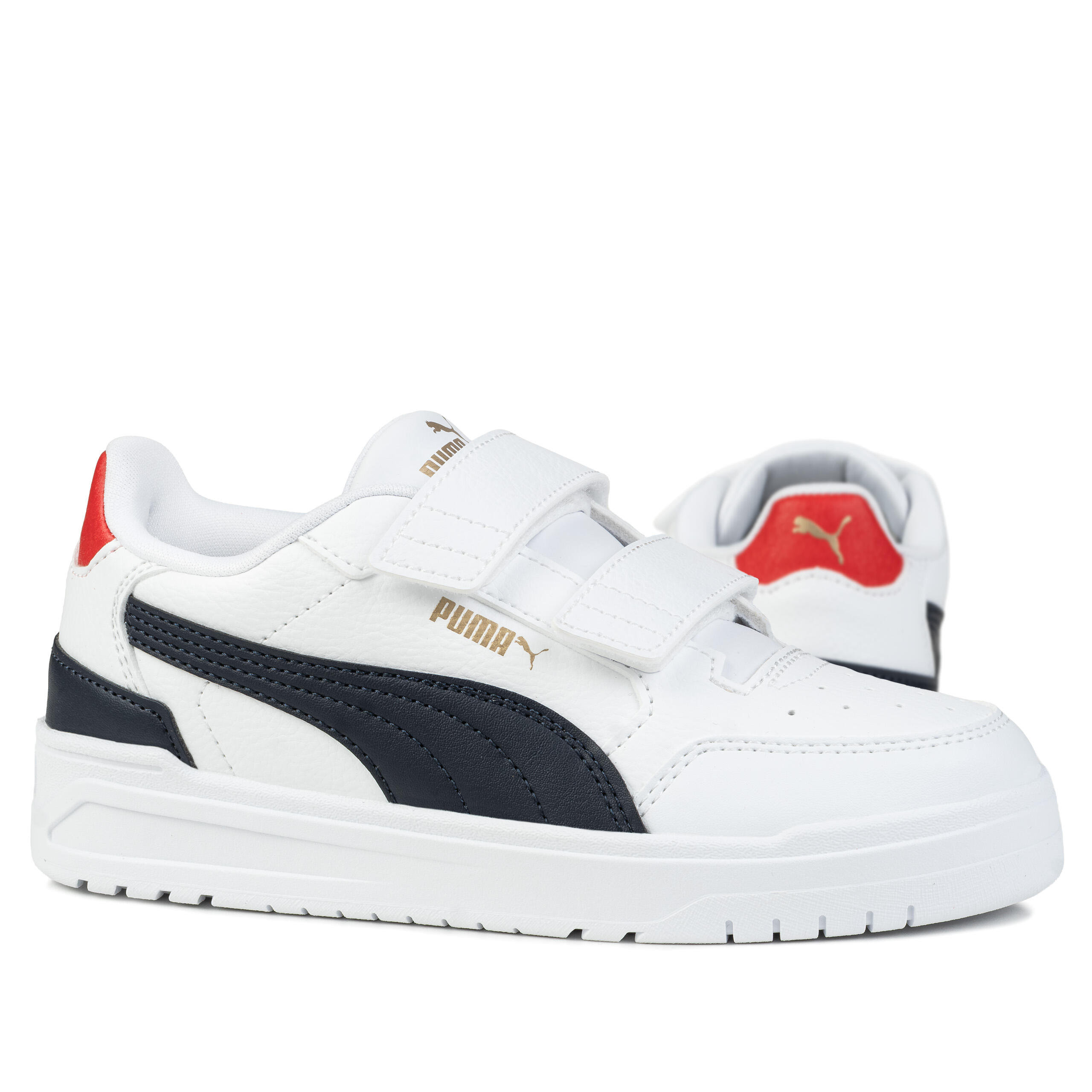 Sapatilhas fitness infantil couro sintético Shuffle Downtown Low PUMA 7/7