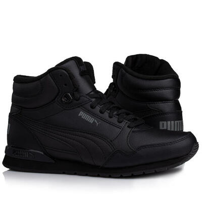 Sneakers puma st runner v3 mid l, zwart, mannen