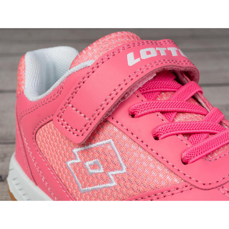 LOTTO Whizzer pantofi copii roz-albi