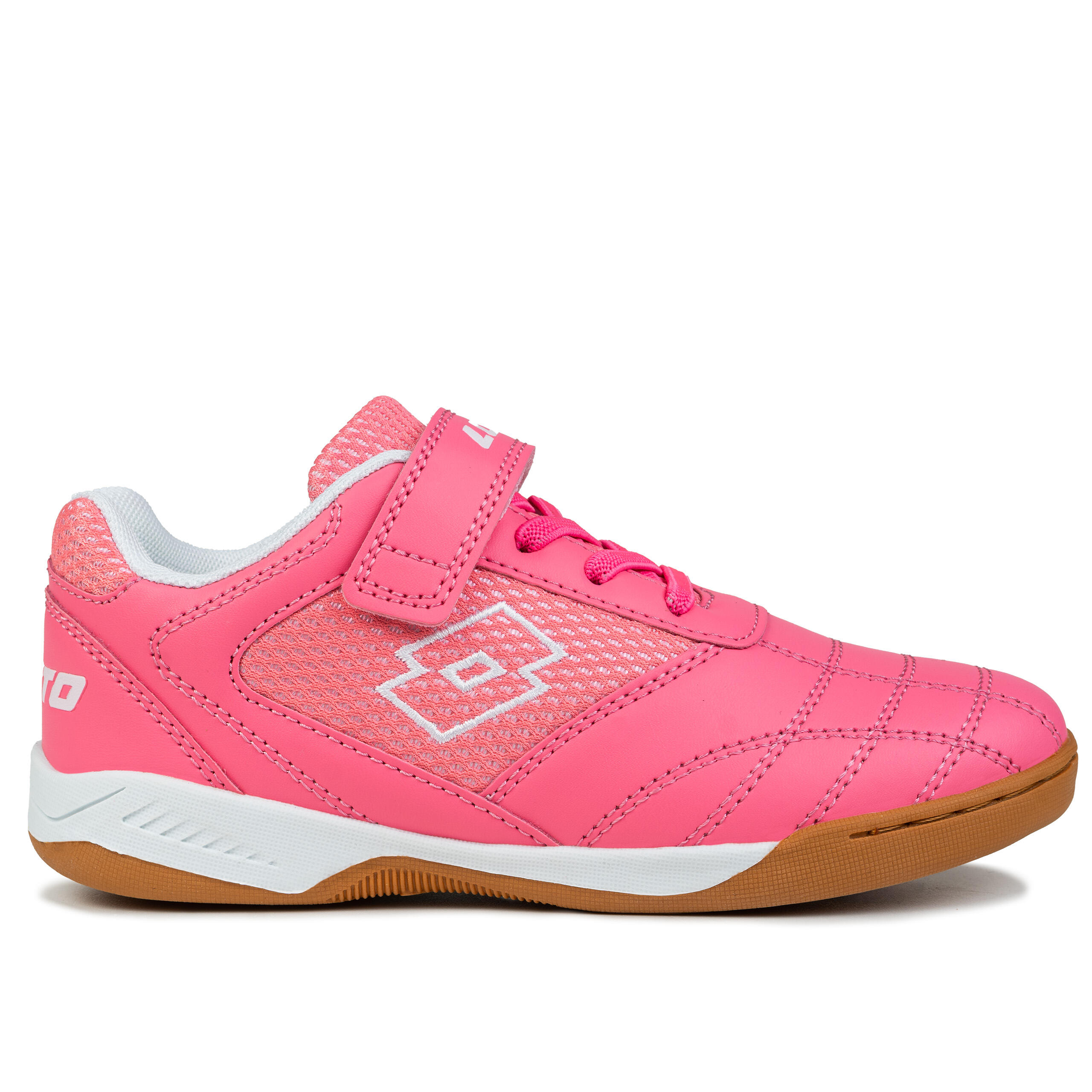 Buty dziewczęce sportowe halowe na rzep Lotto WHIZZER