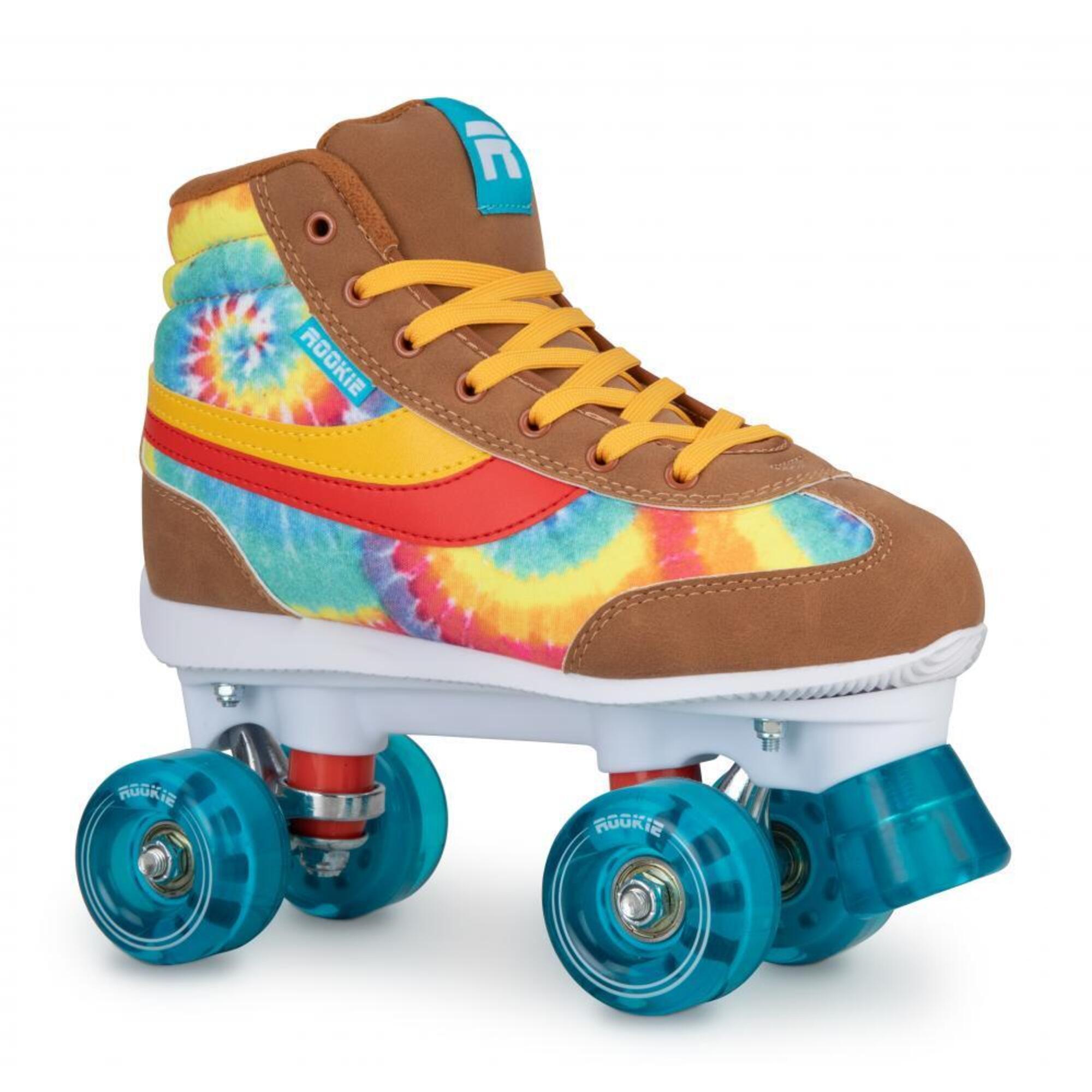 Legacy Tie Dye Quad Roller Skates - Brown/Multi 1/5