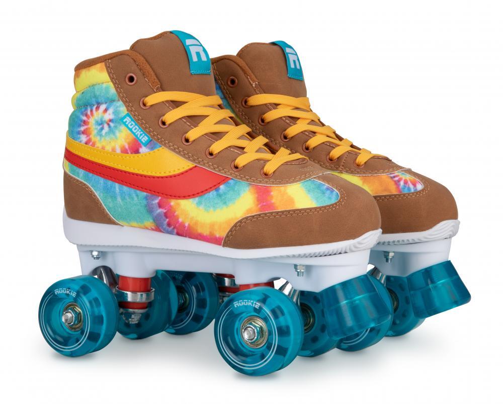 Legacy Tie Dye Quad Roller Skates - Brown/Multi 4/5