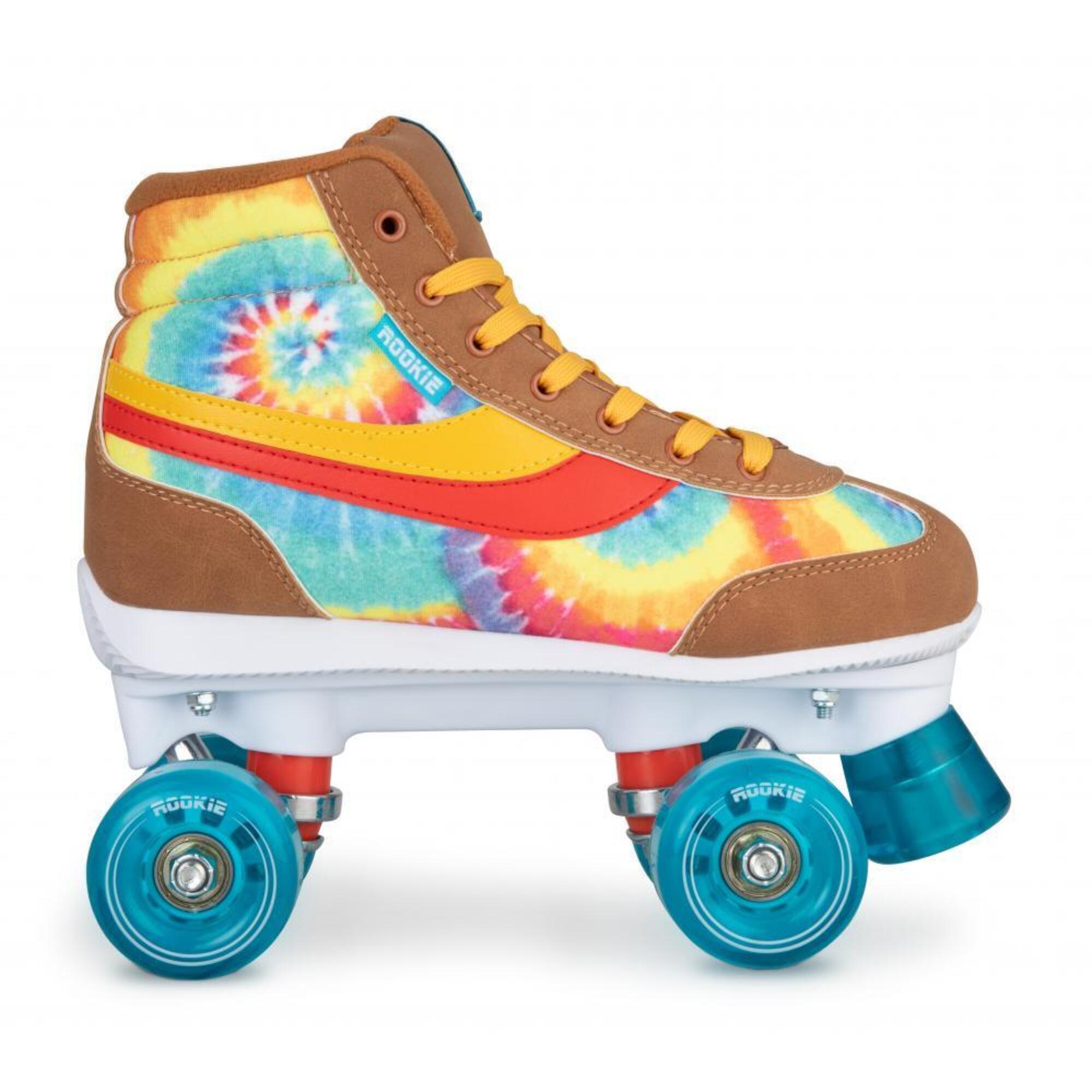 Legacy Tie Dye Quad Roller Skates - Brown/Multi 2/5
