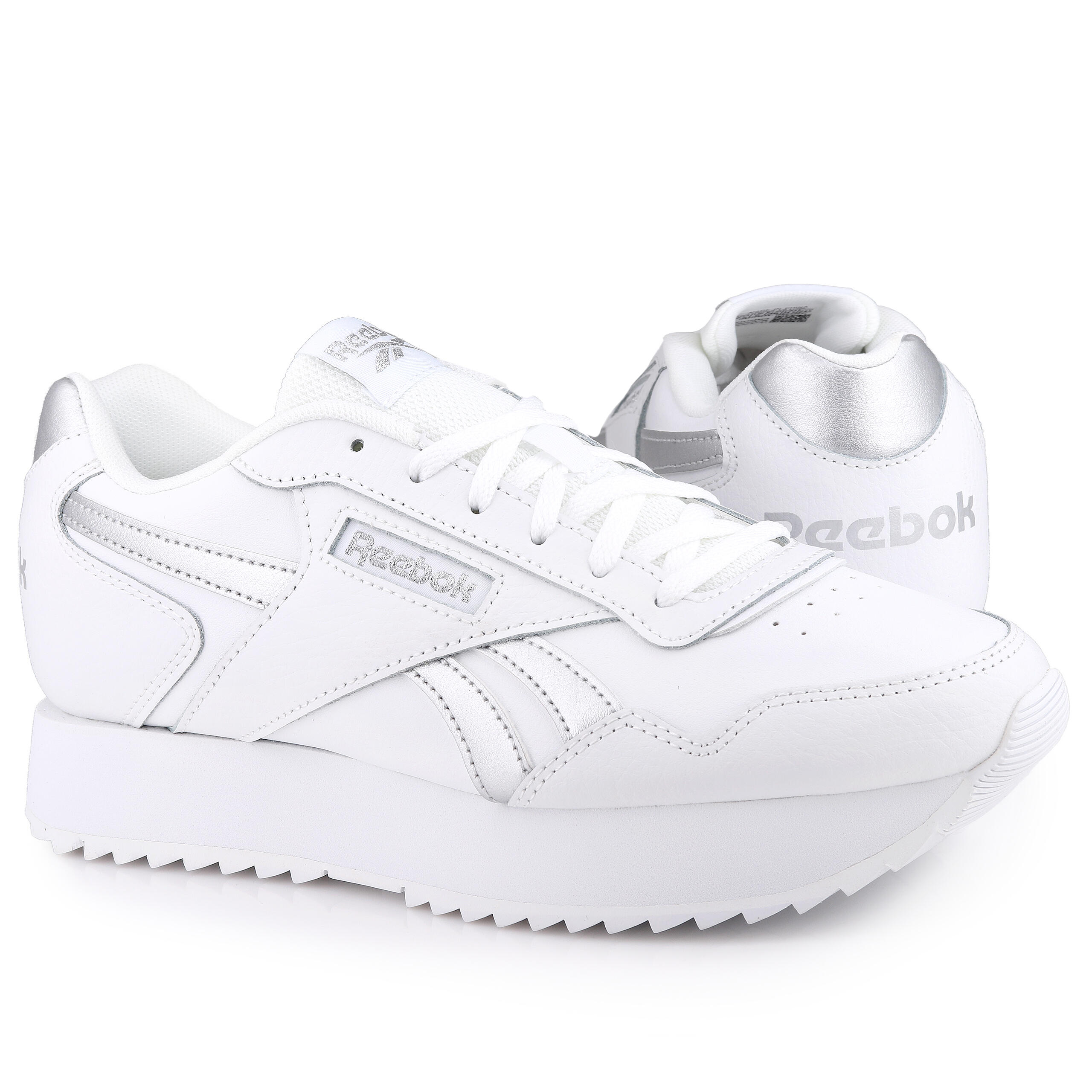 Baskets Blanches Femme Reebok Glide Ripple Double
