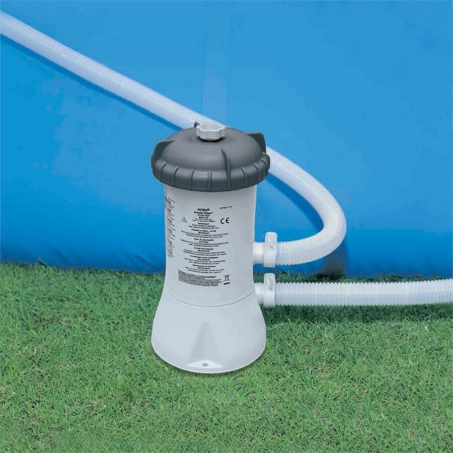 Intex Krystal Clear Pompe de Filtration à Cartouche 3.407 l/h 3/6