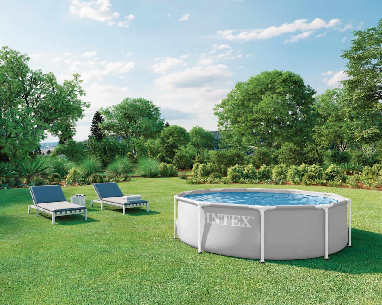 Ø 305 x 76 cm Intex Prism Frame Kit Piscine Ronde 2/7