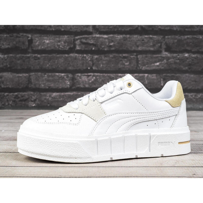 Pantofi Sport Puma Model Puma Cali Court Match Wns Culoare Alb