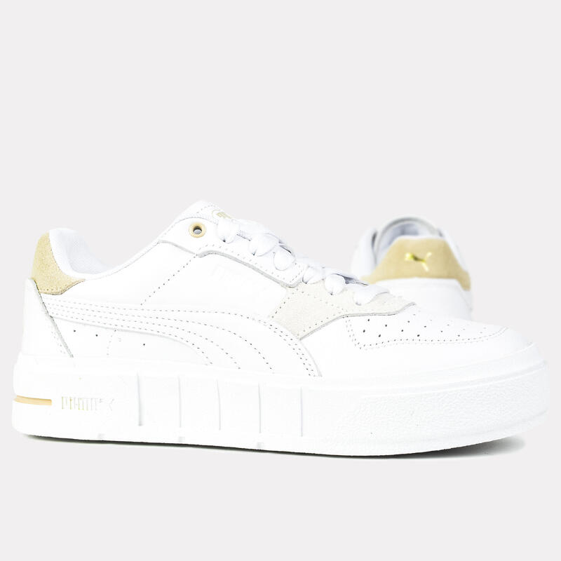 Pantofi Sport Puma Model Puma Cali Court Match Wns Culoare Alb