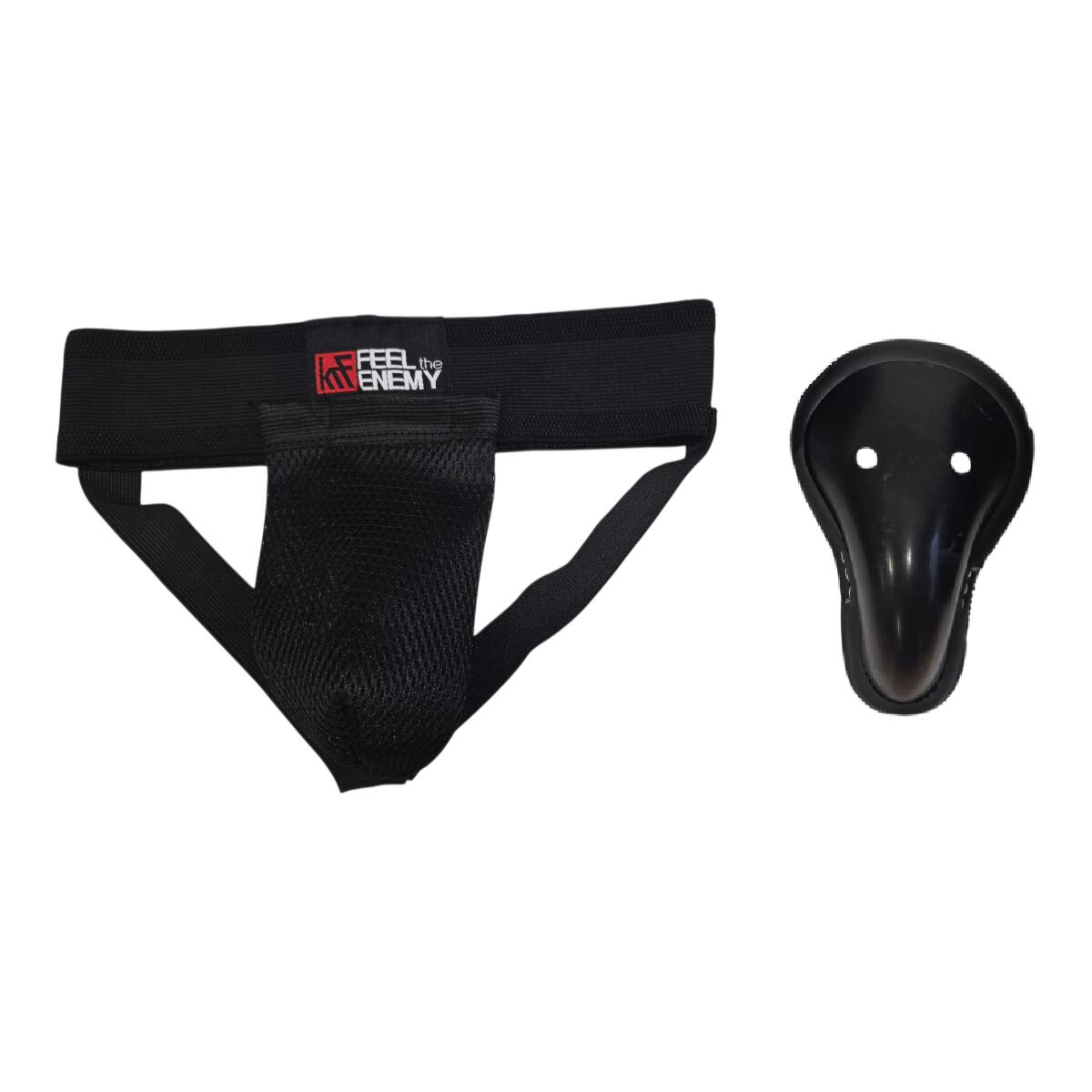FEEL the ENEMY - Portacoquilla groin guard negra S 2/3