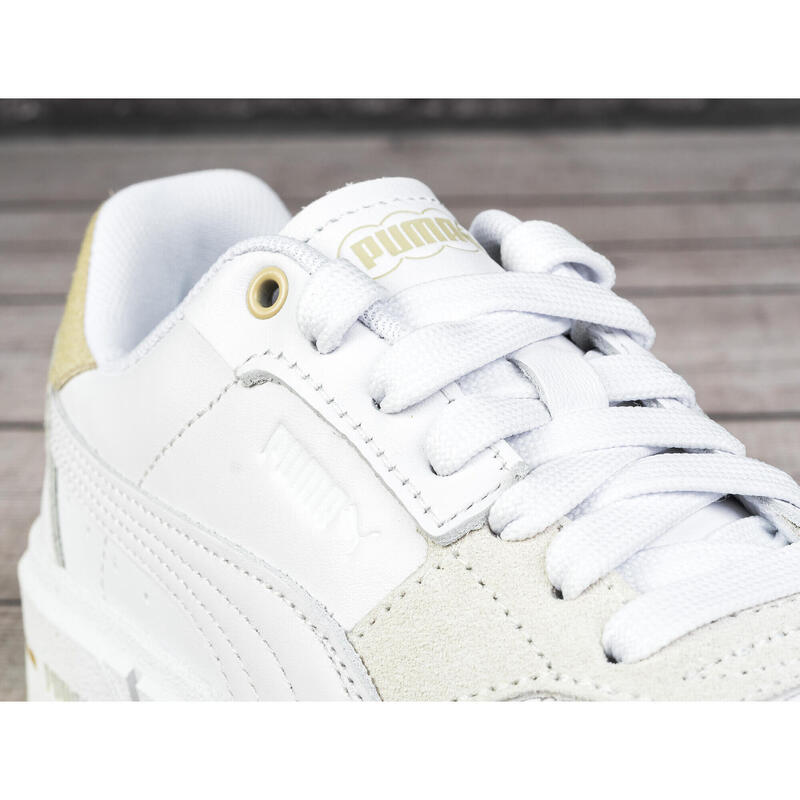Pantofi Sport Puma Model Puma Cali Court Match Wns Culoare Alb